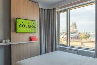 Гостиница Cosmos Smart Москва Дубининская Отель Москва Стандартный номер с одной кроватью-2